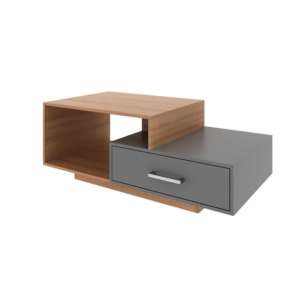 Mesa De Centro Mallorca Almendra/Gris - VIRTUAL MUEBLES