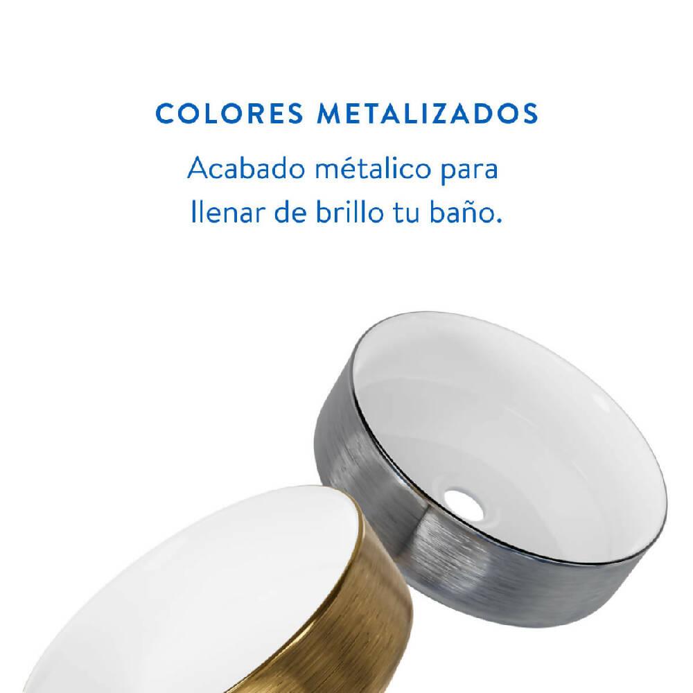 Lavamanos Corona Grafito Tipo Vessel - VIRTUAL MUEBLES