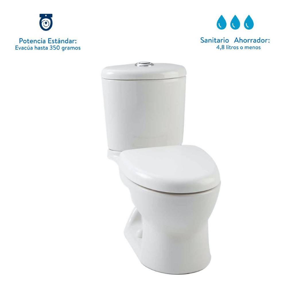 Sanitario Corona Infantil Kiddy Blanco - VIRTUAL MUEBLES