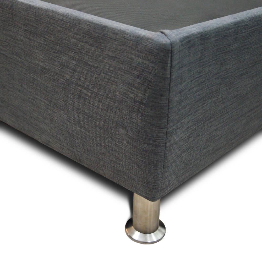 Basecama Dreamer Lino Gris 100x190 Cms - VIRTUAL MUEBLES