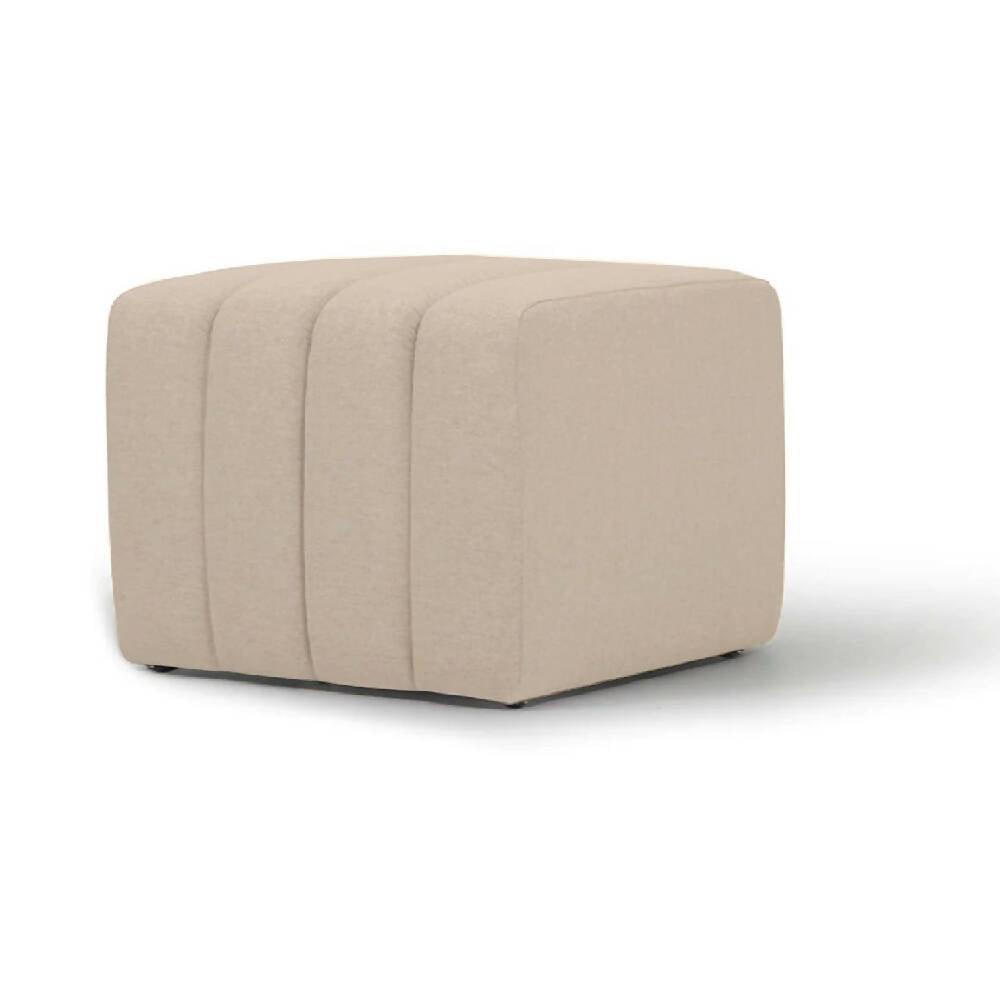 Puff Auxiliar Boston 55x55 - Beige