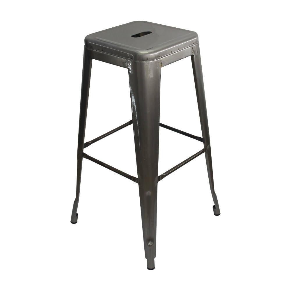 Silla Titan Bar Tipo Tolix Sin Espaldar - Metal rustic