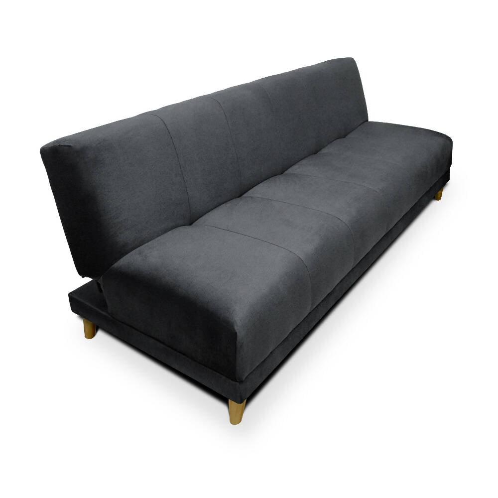 Sofacama Sabath 3 Posiciones Tela Gris - VIRTUAL MUEBLES