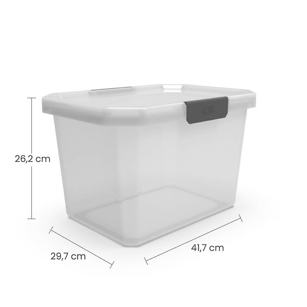 Caja Organizadora Estrabox 20L Natural - VIRTUAL MUEBLES