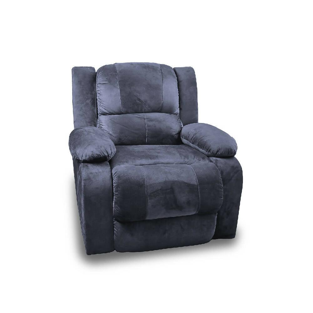 Silla reclinomatíc microfibra grafito - VIRTUAL MUEBLES