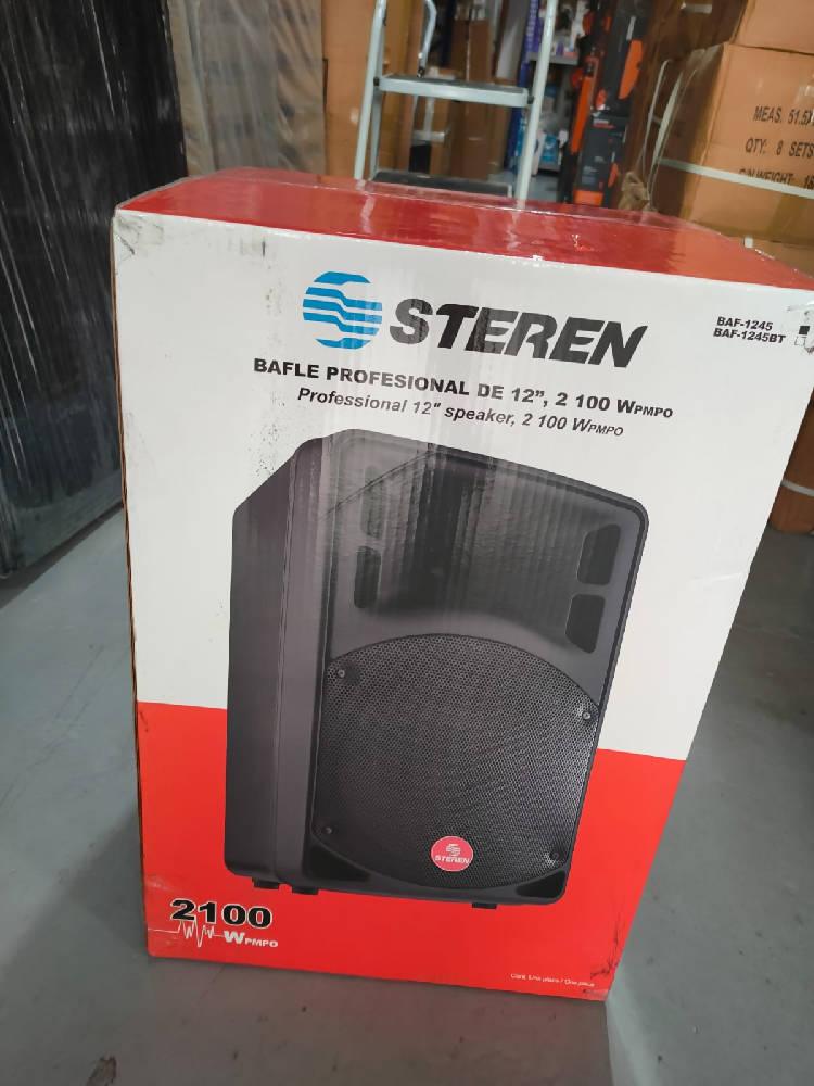 Parlante Amplificado de 12 2,100 W PMPO profesional Bluetooth