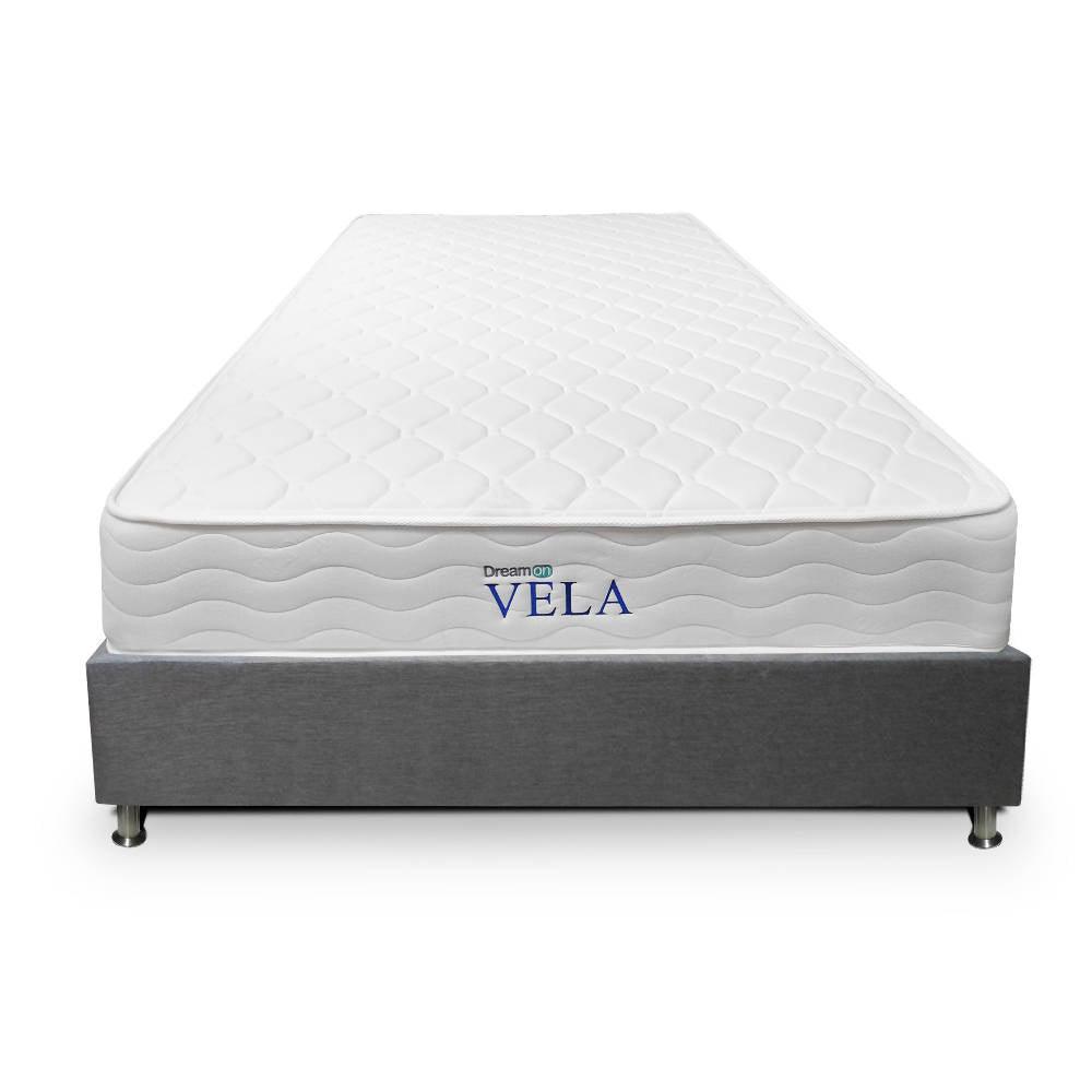 Colchón Con Base Dreamon Vela Semidoble Intermedio - VIRTUAL MUEBLES