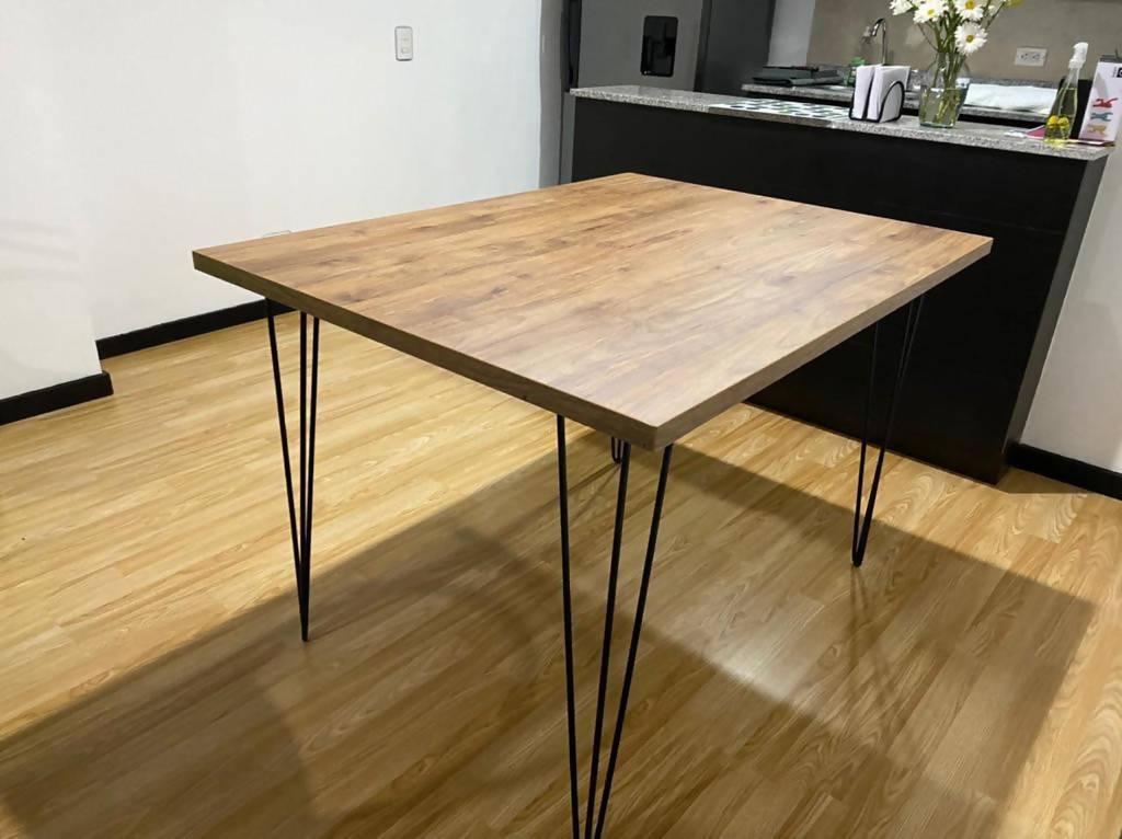 Mesa De Comedor Mark - Oscuro - VIRTUAL MUEBLES