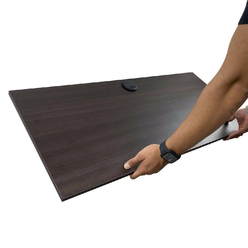 Escritorio Plegable de Pared Wengue - VIRTUAL MUEBLES