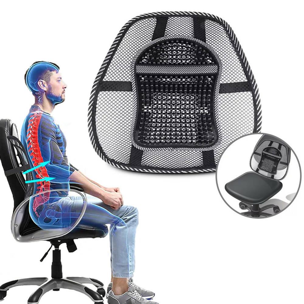 Espaldar Corrector De Postura Lumbar Espalda Soporte Silla Carro Vehículo