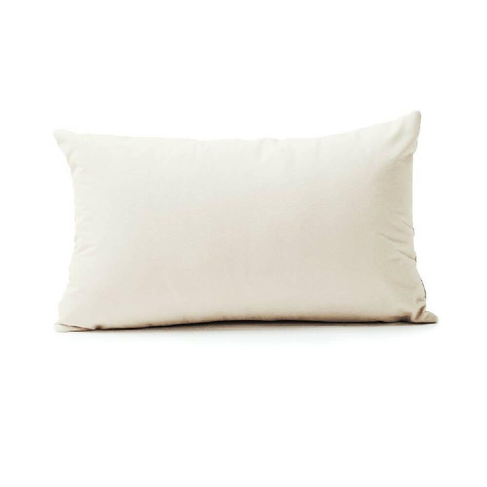 Funda para Cojin Almohada Tela 70x50 Marfil