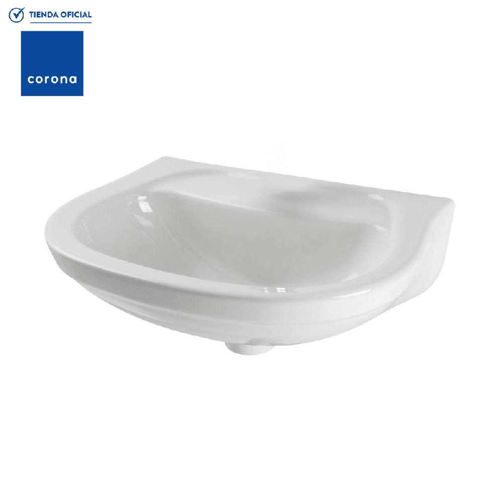 Lavamanos Corona Acuacer De Colgar Blanco - VIRTUAL MUEBLES