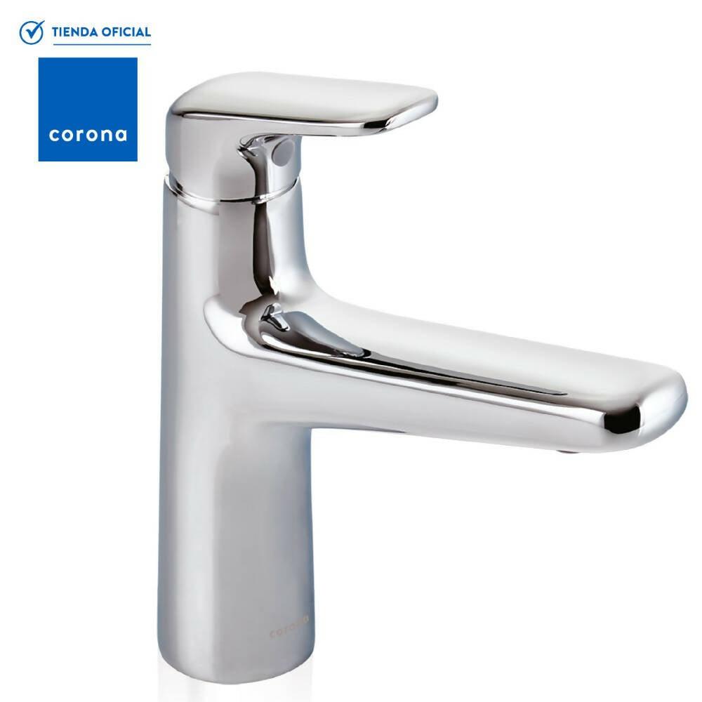 Grifería Lavamanos Corona Monocontrol Liquid Media - VIRTUAL MUEBLES