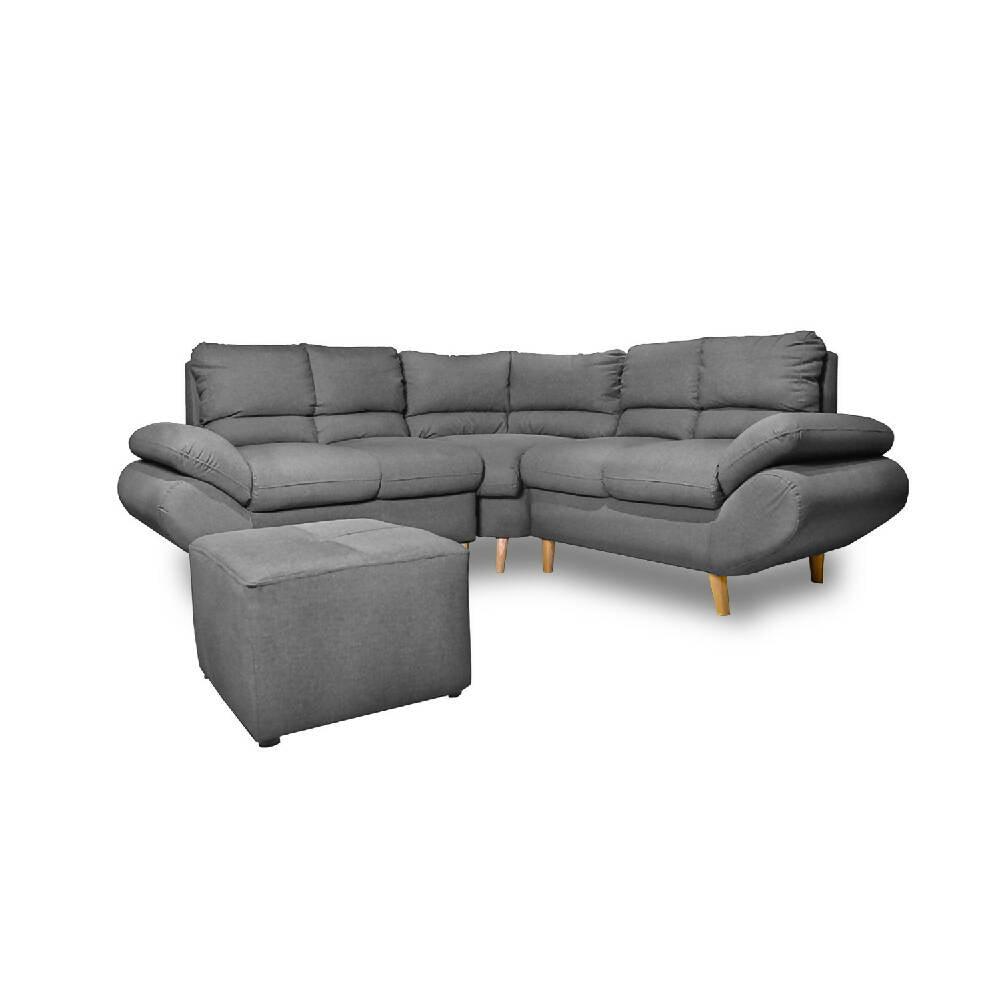 Esquinero Venecia gris - VIRTUAL MUEBLES